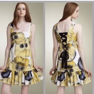 Anthropologie Bellis Brushstroke Dress, Size 2